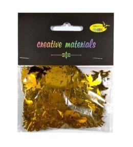 Elementy z folii aniołki złote 15g