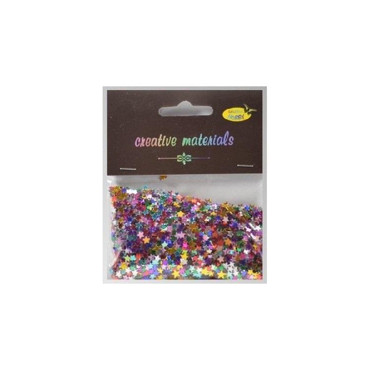 Elementy z folii gwiazdki 20g