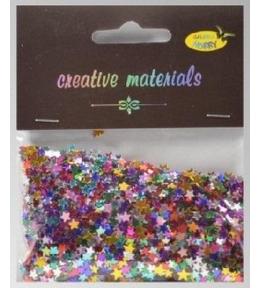 Elementy z folii gwiazdki 20g