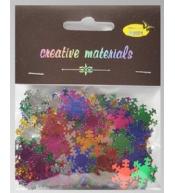 Elementy z folii śnieżynki 15g