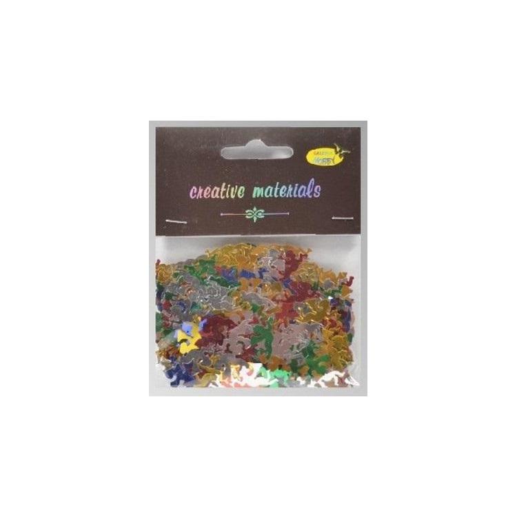 Elementy z folii aluminiowej aniołki 15g