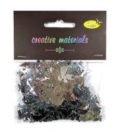 Elementy z folii aniołki srebrne 15g