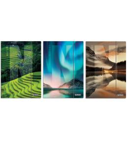 Teczka rysunkowa A4 z gumką Nature mix