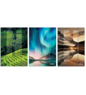 Teczka rysunkowa A4 z gumką Nature mix