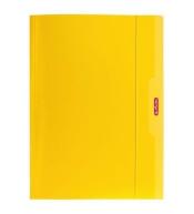 Teczka A4 z gumką Color Blocking żółty