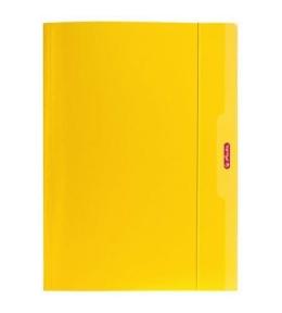 Teczka A4 z gumką Color Blocking żółty