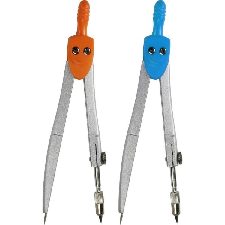 Cyrkiel w etui plastikowym mix