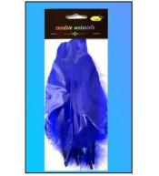 Piórka twarde granatowe 10szt