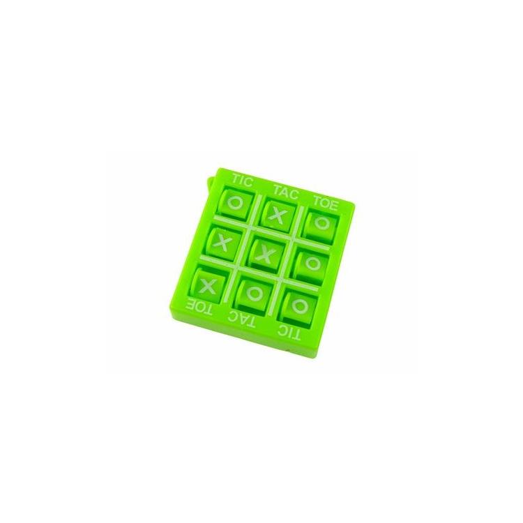 Gra kółko i krzyżyk 4,5 cm zielona