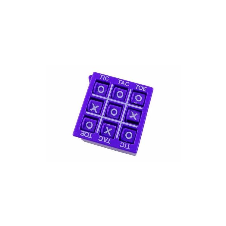 Gra kółko i krzyżyk 4,5 cm fioletowa