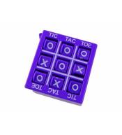 Gra kółko i krzyżyk 4,5 cm fioletowa