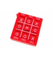 Gra kółko i krzyżyk 4,5 cm czerwona