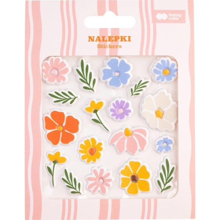 Naklejki Bloom 18szt HAPPY COLOR