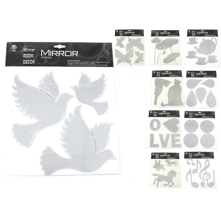 Naklejki na ścianę lusterka MIX