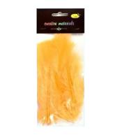 Piórka miękkie brzoskwiniowe 15szt