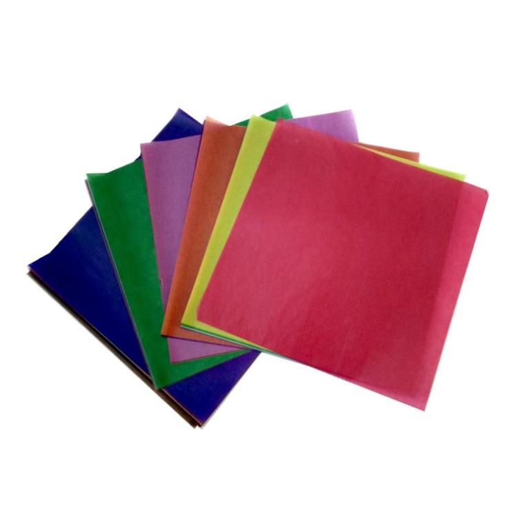 Papier origami transparentny 42g 10x10cm 50ark