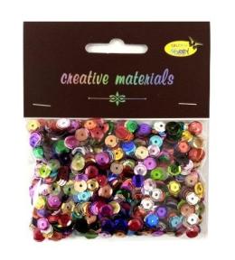 Cekiny metaliczne 6mm 20g