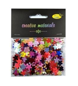 Cekiny kwiatki 11mm 20g