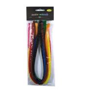 Druty chenille kolorowe 9mmx50cm 10szt