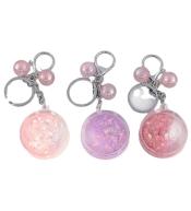 Brelok z płynnymi cekinami MIX