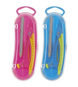 Cyrkiel plastikowy 2-elementowy mix