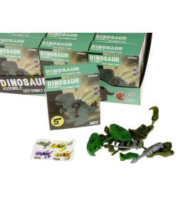 Dinozaur do skręcania 12x12x4cm MIX