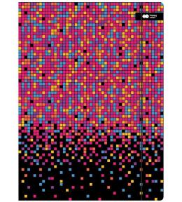 Teczka z gumką A4+ Pixi Blox HAPPY COLOR