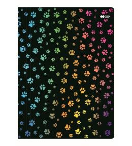 Teczka z gumką A4 Miaow czarna HAPPY COLOR