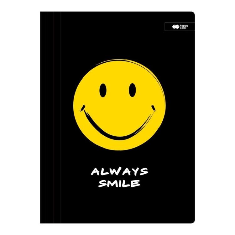 Teczka z gumką A+ Fun czarna HAPPY COLOR