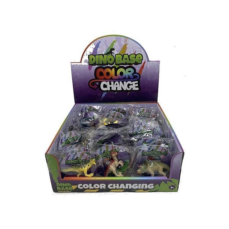 Dinozaur zmieniający kolor MIX