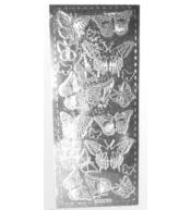 Stiker ażurowy złoty