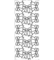 Stiker ażurowy złoty