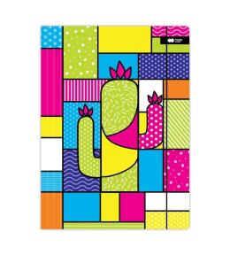 Teczka z gumką A+ Pop kaktus HAPPY COLOR