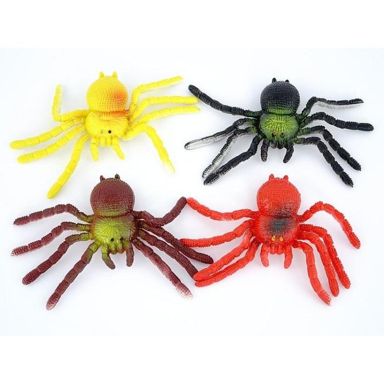 Pająk żelowy 16cm MIX