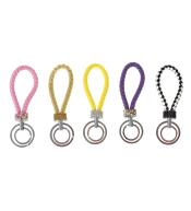 Brelok plecionka z diamencikami 13cm