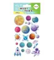 Naklejki Planets 10x20cm HAPPY COLOR