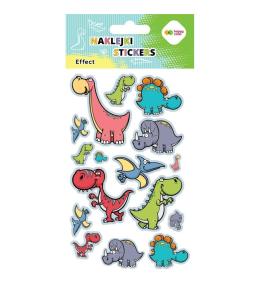 Naklejki Dino Baby 10x20cm HAPPY COLOR