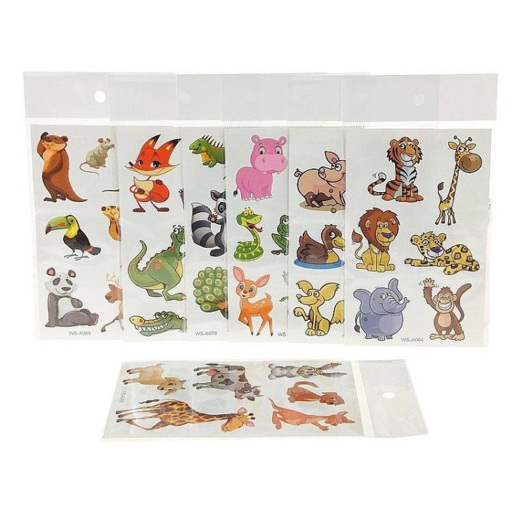 Naklejki zwierzątka MIX