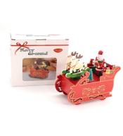 Pozytywka sanie z Mikołajem