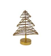 Choinka metalowa świąteczna ze światłem