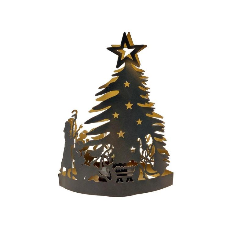 Ozdoba świąteczna ze światłem