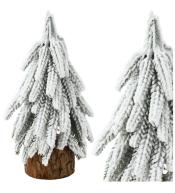 Choinka ozdobna na pniu 30x10cm