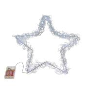 Gwiazda ze światłem LED na baterie