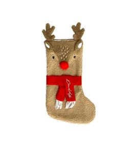 Skarpeta świąteczna Jelonek 28x53cm