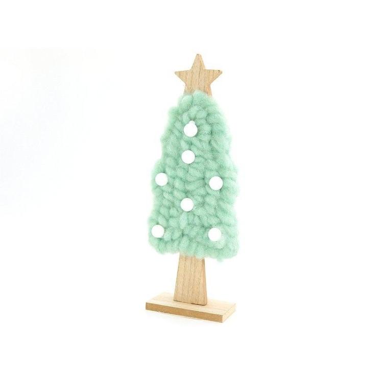 Choinka drewniana 29x13cm