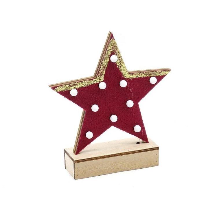 Dekoracja świateczna Gwizadka z podstawką