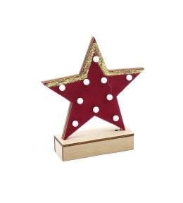 Dekoracja świateczna Gwizadka z podstawką