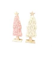 Dekoracja świateczna Choinka drewniana MIX