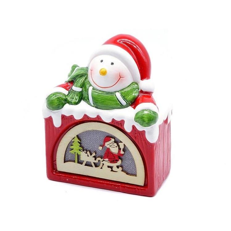 Dekoracja domek ze światłem LED