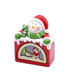 Dekoracja domek ze światłem LED